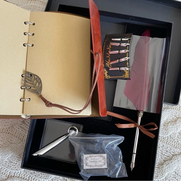 New Calligraphy Pen Set - Quill Pen and Ink - Notebook - Picture 3 of 8
